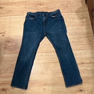 Prana Dark Blue Straight Jeans 40